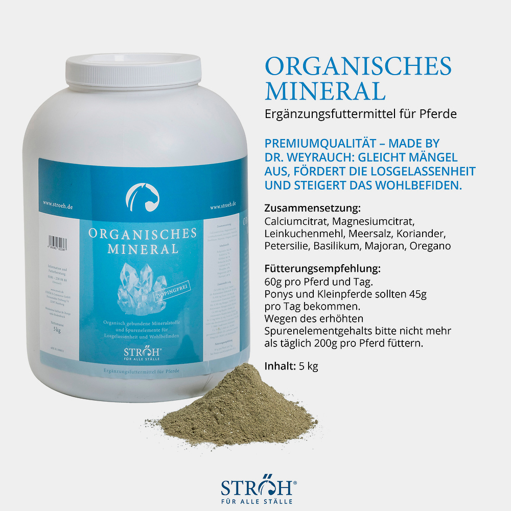 STRÖH Organisches Mineral 5kg ab 158 50 im Onlineshop bei Ströh