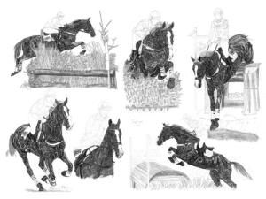 logo-Pferdemalerin Kerstin Hoffmann