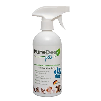 Produkt Bild PureDes Pets Desinfektionsmittel 500ml 1