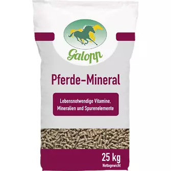 Produkt Bild Galopp Pferdemineral Pellets 25 kg 1