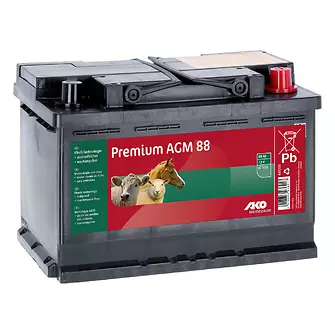 Produkt Bild KERBL Premium AGM Weidezaun Batterie 88Ah 1