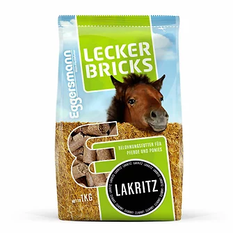 EGGERSMANN Lecker Bricks - 1,0 kg- (Lakritz)