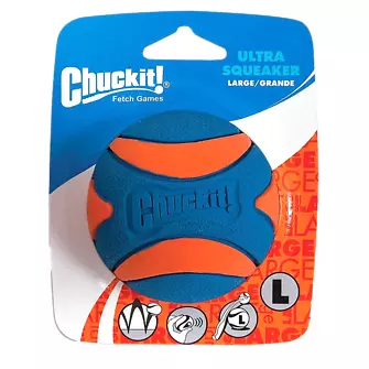 Produkt Bild Chuckit Hundespielzeug Ultra Squeaker Ball L 1