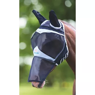 Produkt Bild Shires FlyGuard Fine Mesh Fliegenmaske mit Ohren & Nasenteil 1