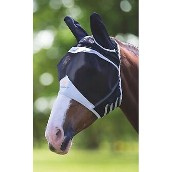 Produkt Bild Shires FlyGuard Pro Fine Mesh Fliegenmaske mit Ohren 1