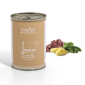 Produkt Bild STRÖH for Dogs - Lamm 400g 1