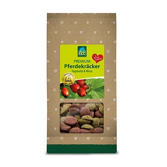 Produkt Bild Lexa Pferdekräcker Minze/Hagebutte 1 kg 1