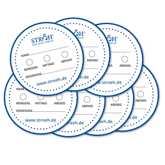 Produkt Bild STRÖH Sticker "Dosierung" 7er Pack 1