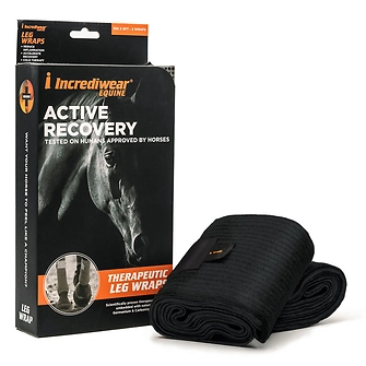 Incrediwear Equine Bandagen schwarz, WB