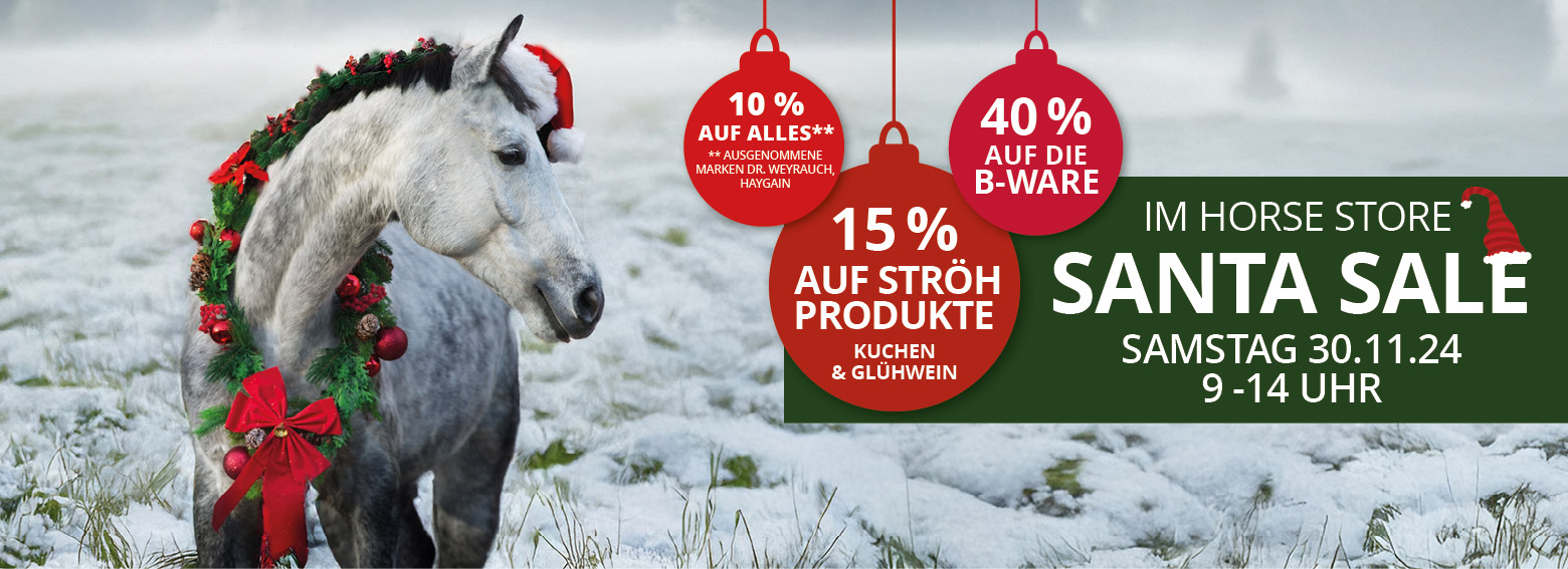 SANTA SALE im Horse Store